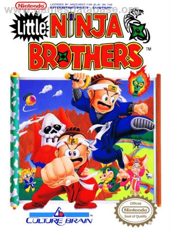 Cover Little Ninja Brothers for NES